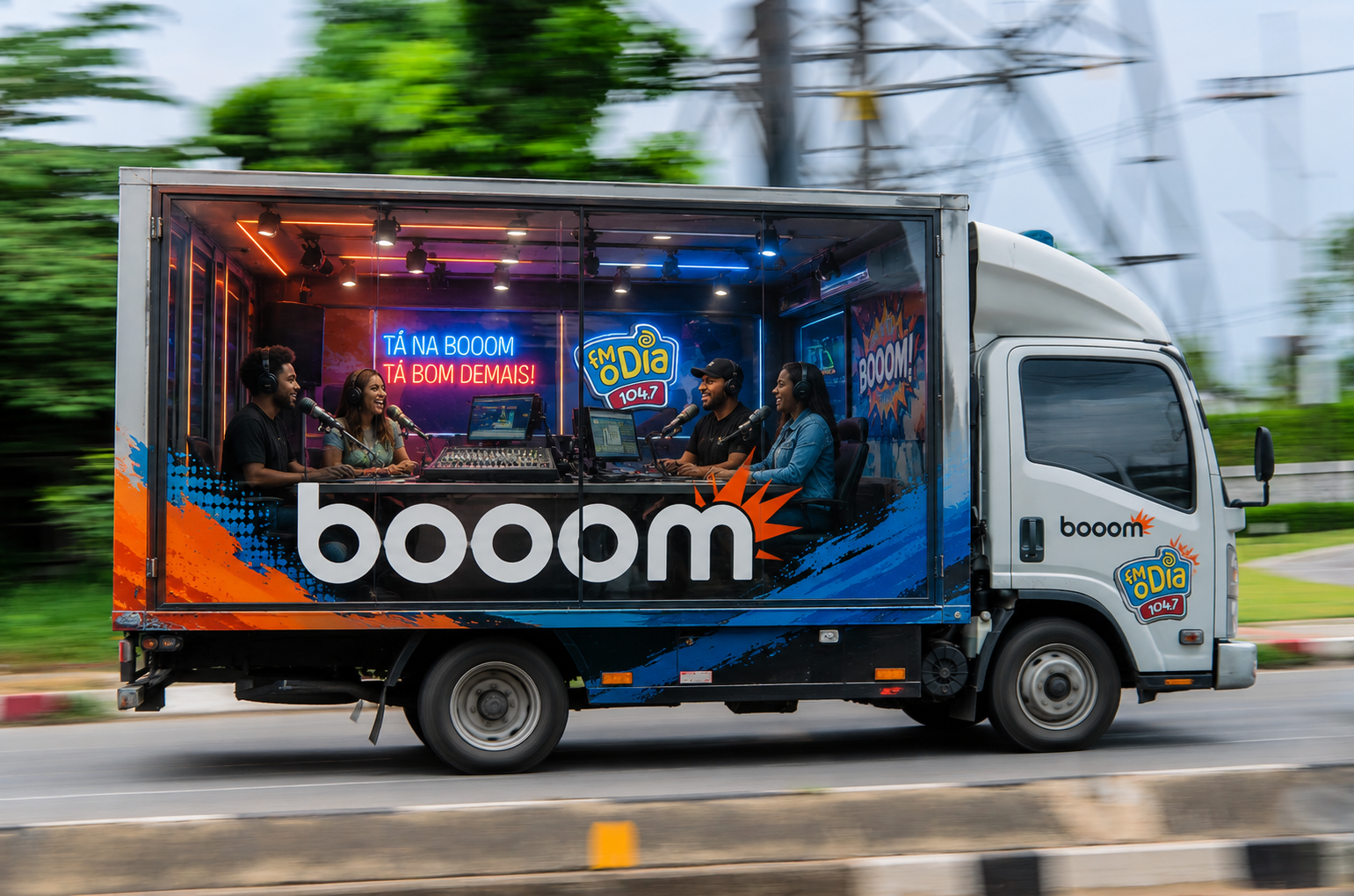Rádio BOOOM itinerante